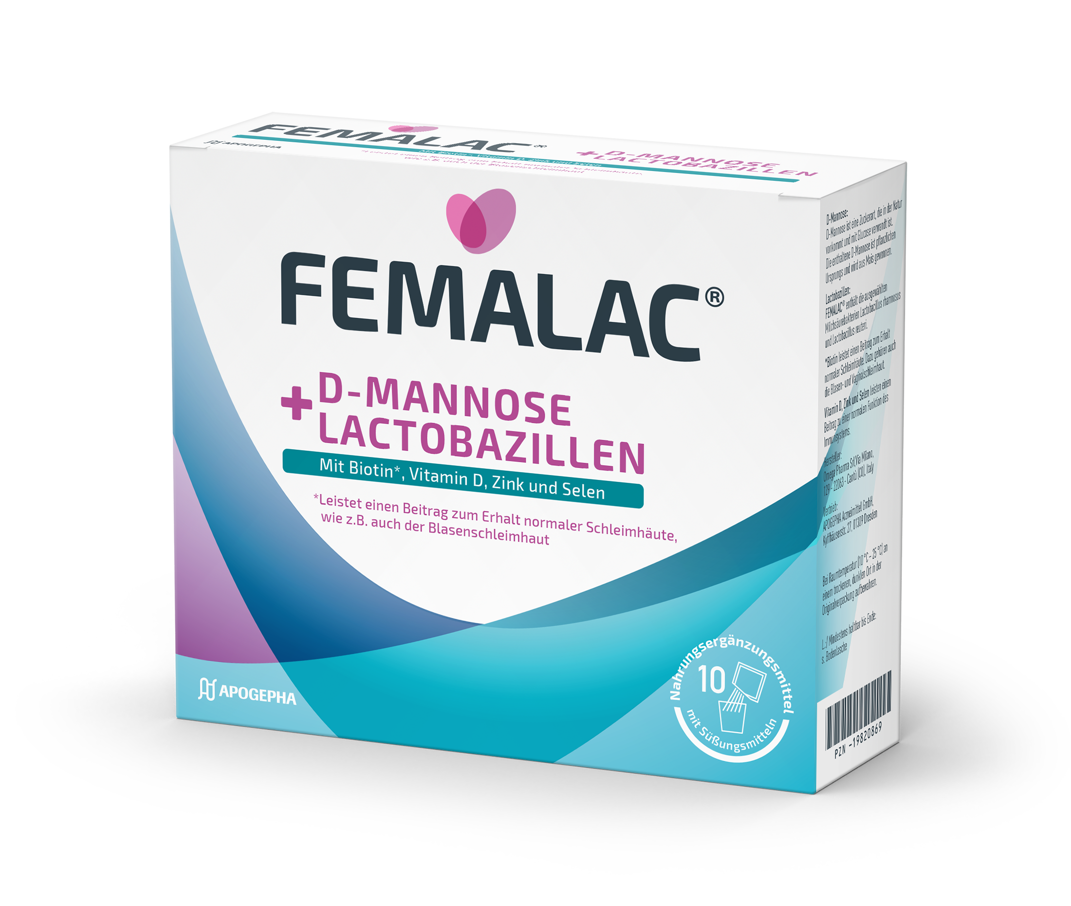 FEMALAC® D-Mannose + Lactobazillen