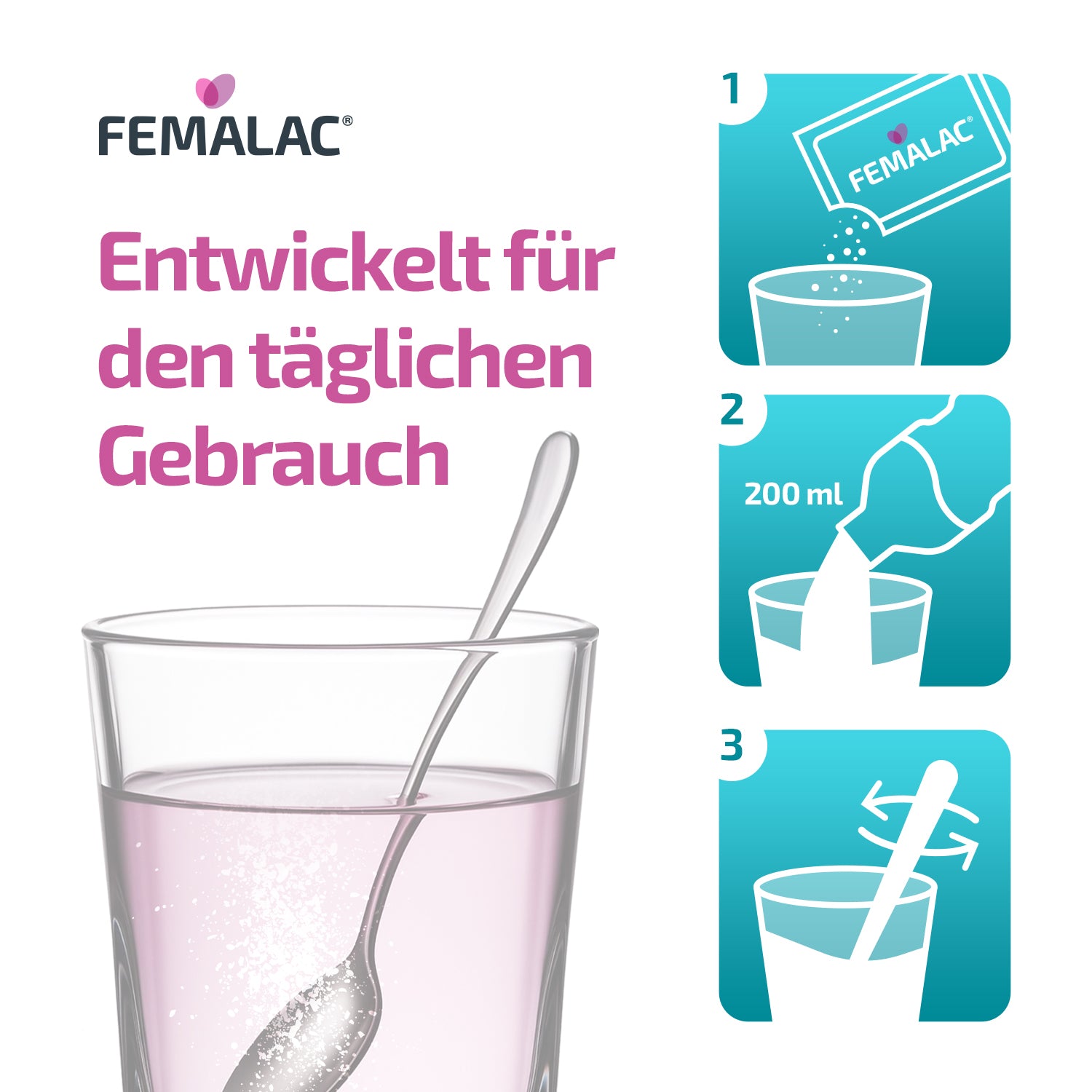 FEMALAC® D-Mannose + Lactobazillen