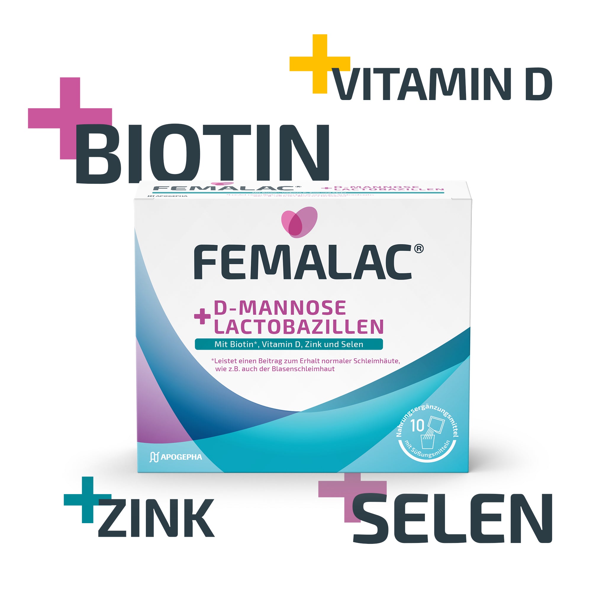 FEMALAC® D-Mannose + Lactobazillen
